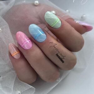 Photo formation nails art