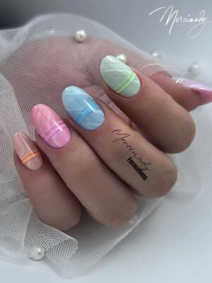 Photo formation nails art